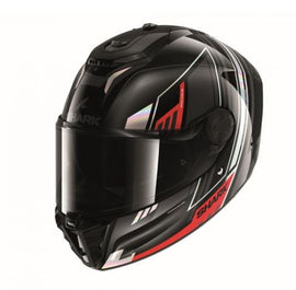 SHARK SPARTAN RS BYRHON motoros bukósisak Fekete-iridium-piros