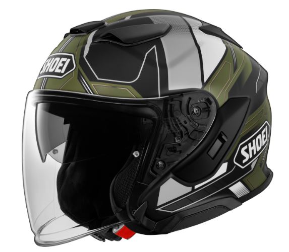 SHOEI J-CRUISE3 Whizzy TC-11 nyitott bukósisak L