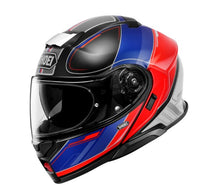 Load image into Gallery viewer, AIM kompozit külső héj: több rétegű, üvegszálas és egyéb szálas anyagokból készült ütéselnyelő héj a tömeg és merevség optimalizálásához.
EPS több‑sűrűségű bélés: belső habréteg, amely különböző sűrűségekkel növeli az ütésenergia elnyelését.
CNS‑3C átlátszó plexi + Pinlock antipára: a látómező optikai tisztaságát és páramentességét biztosítja.
QSV‑2 beépített napellenző: könnyen lehúzható belső sötétített napellenző a napsütés elleni védelemhez.
P/J kettős homologizáció: a sisak mind teljes bukósisak, mind 