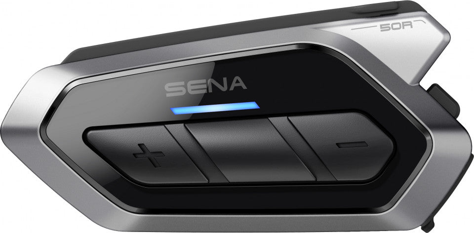 SENA 50R alacsony profilú motorkerékpár kommunikációs rendszer (Mesh 2 + Bluetooth 5)