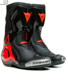 DAINESE Torque 3 OUT black/fluo-red férfi motoros csizma 46