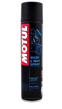 Load image into Gallery viewer, MOTUL E9 Wash &amp; Wax Spray 0,4L