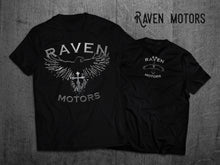Load image into Gallery viewer, RAVEN MOTORS SILVER férfi motoros póló