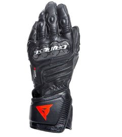 DAINESE CARBON 4 hosszú motoros bőrkesztyű fekete