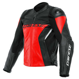 DAINESE RACING 4 férfi motoros bőrkabát 56 Lava-red fekete