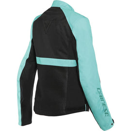 DAINESE RIBELLE AIR LADY black/aqua-green női nyári motoros kabát