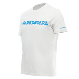 DAINESE STRIPES T-SHIRT férfi motoros póló Világosszürke kék