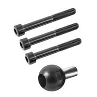 RAM Mount gumírozott bázis M8 kormányrögzítő csavarra RAM-B-367U