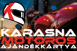 KARASNA motoros ajándékkártya