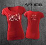 RAVEN MOTORS CLASSIC women's motorcycle T-shirt