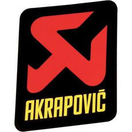 AKRAPOVIC P-VST1AL nagy motoros hőálló matrica