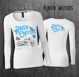 RAVEN MOTORS VINTAGE női motoros felső XL